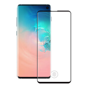 Casper UV Tempered Glass With Glue Compatible For Samsung Galaxy S10 (Case Friendly) (Retail Pack)