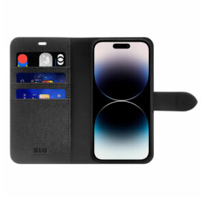 Blu Element Folio 2 in 1 Case with MagSafe Black for iPhone 15 Pro Max