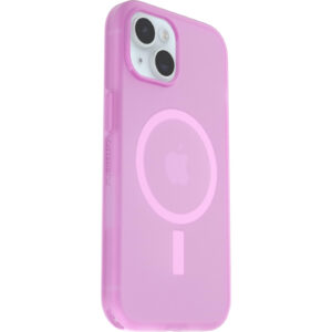OtterBox Symmetry Clear MagSafe Case Pink for iPhone 15/14/13