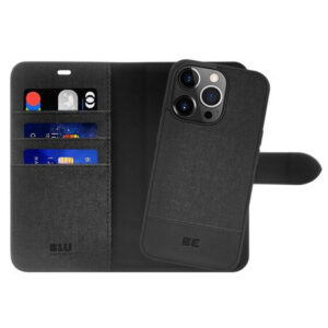 Blu Element Folio 2 in 1 Case Black for iPhone 16 Pro Maxr iPhone 16 Pro Max