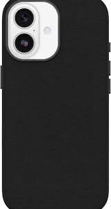 iPhone 17 Otterbox Symmetry Cactus Leather w/MagSafe + Camera Control Case - Noir Ash