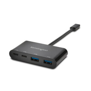 Kensington CH1000 USB-C 4-Port Hub Black