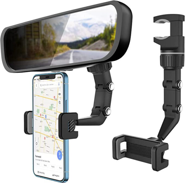 Multifunctional Rearview Mirror phone holder